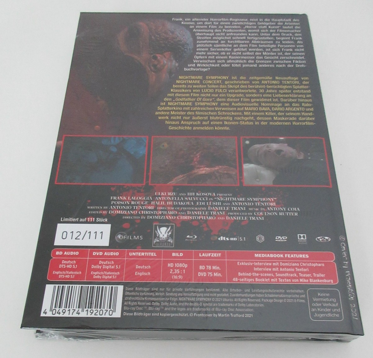 Nightmare Symphony - Mediabook - 8-Films - Cover C - NEU/OVP - Lim. 111 