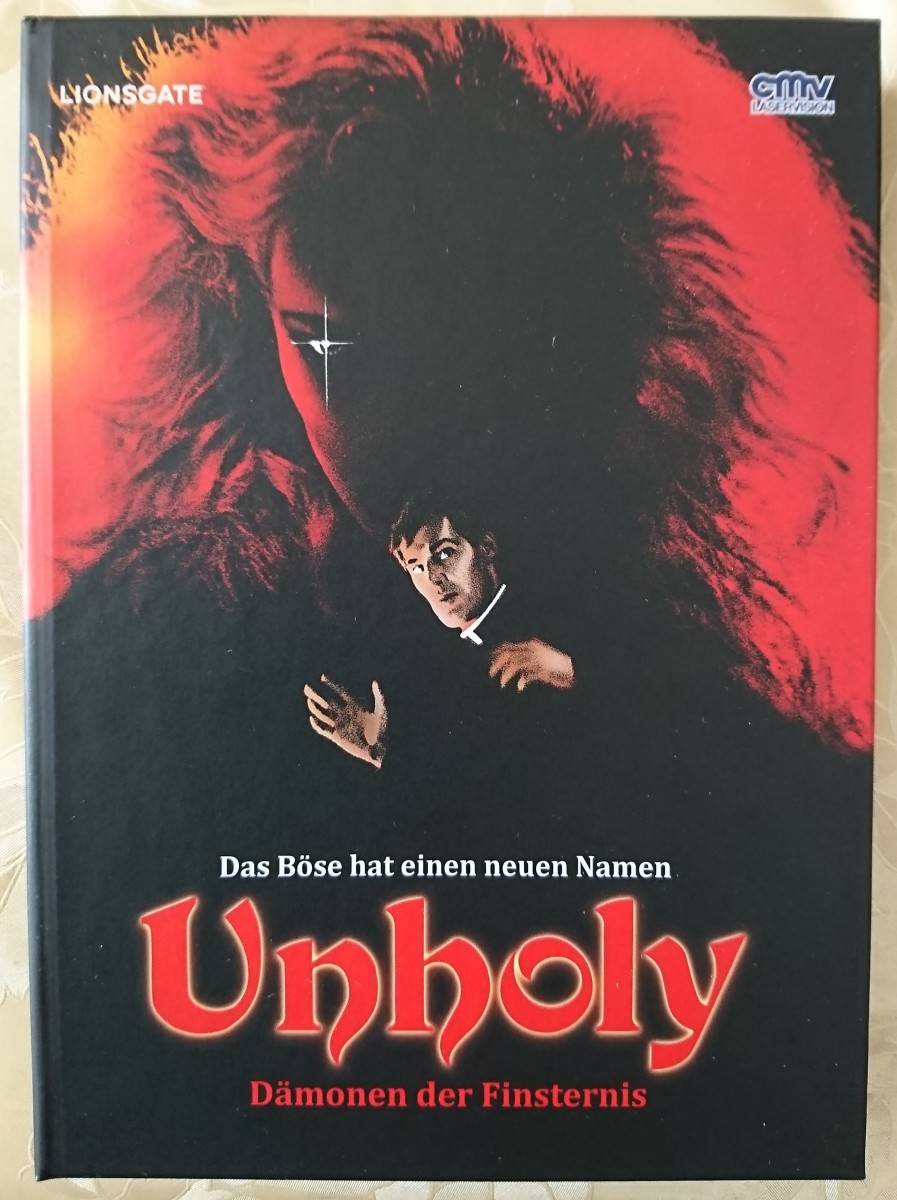 Unholy - Dämonen der Finsternis Blu-ray und DVD Mediabook Limitiert auf 500 Stück Uncut