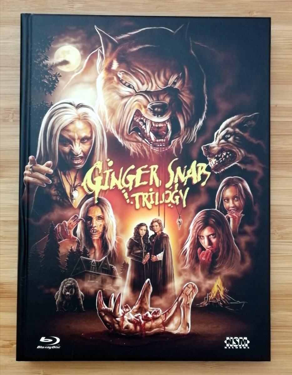 Ginger Snaps Trilogy Mediabook (Blu-ray) - NSM - Limitiert auf 666 Stück - SELTEN