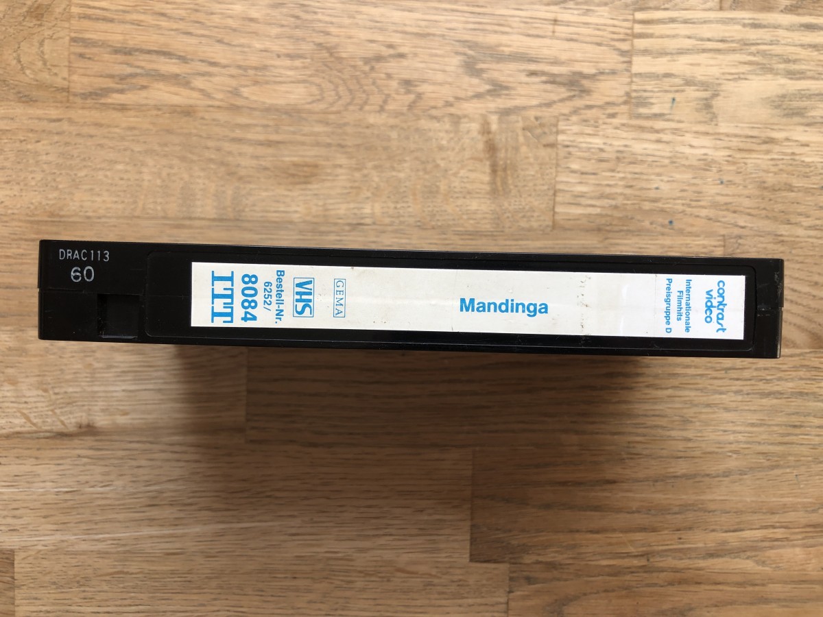VHS Rarität Mandinga ITT Glasbox 