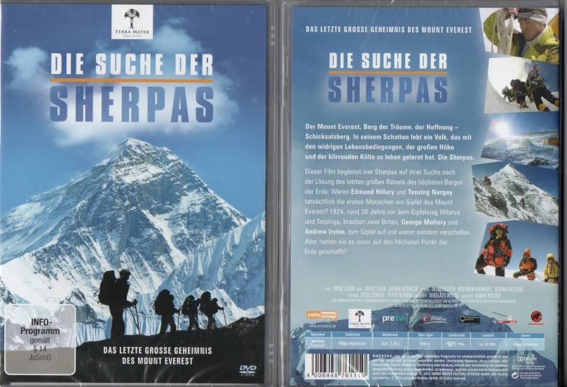 Die Suche der Sherpas Doku Mount Everest (390388111362 NEU OVP