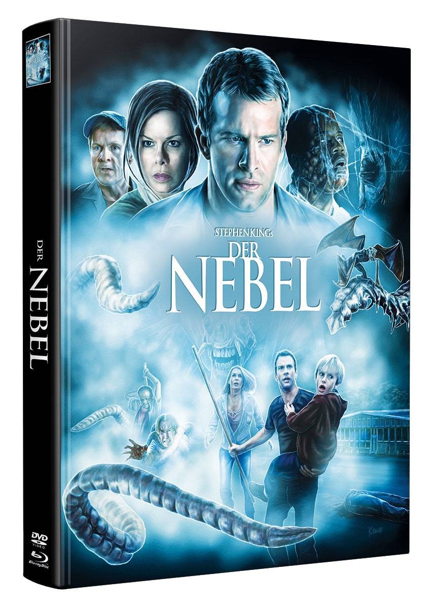 Der Nebel Stephen King UNCUT Mediabook wattiert Ralf Krause Cover Limited Edition