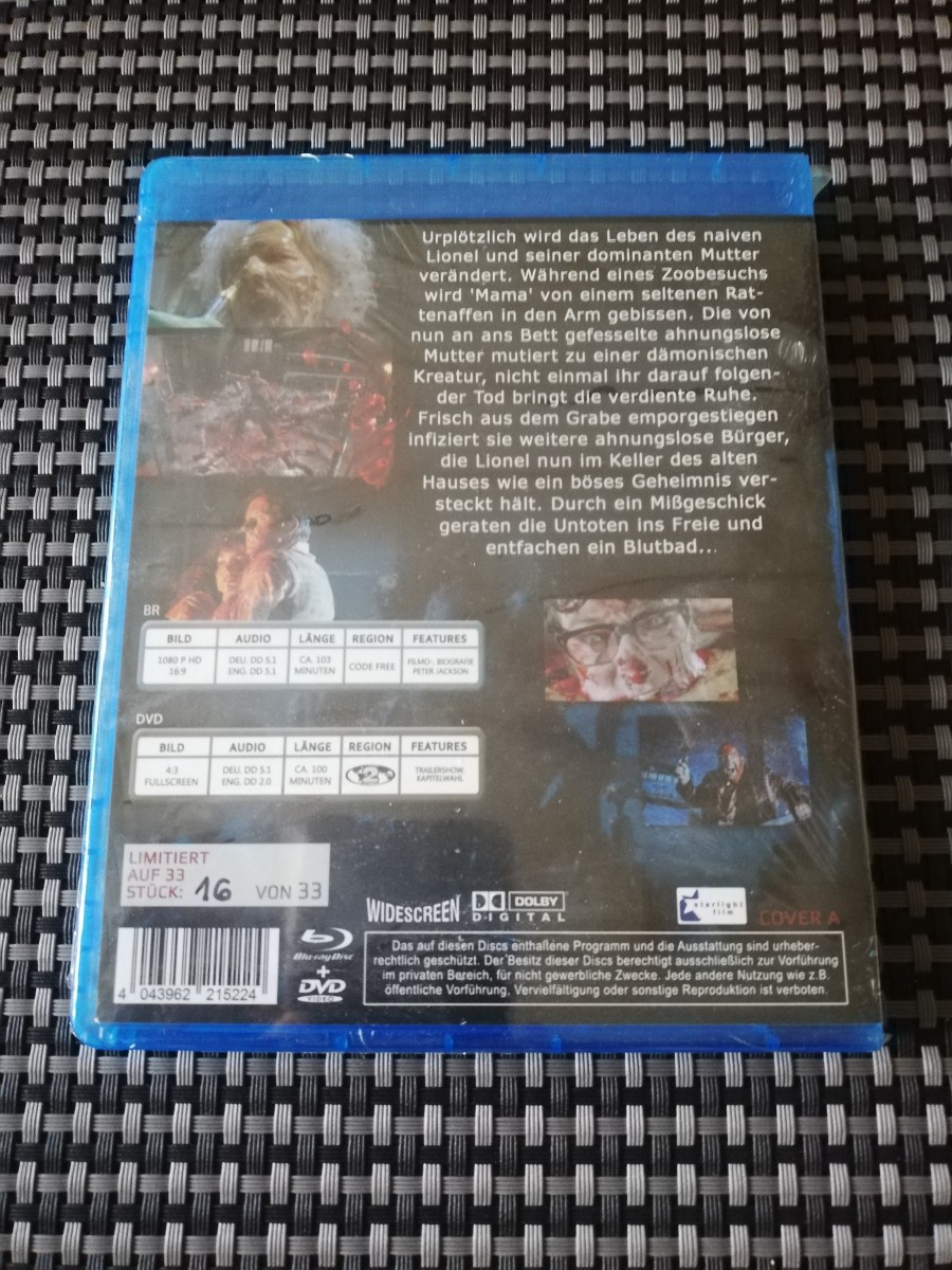 Braindead - Blu-ray 33 Limited Edition Ovp