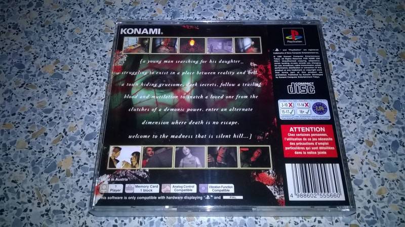 Silent Hill - Neuwertig - Play Station - PS1 