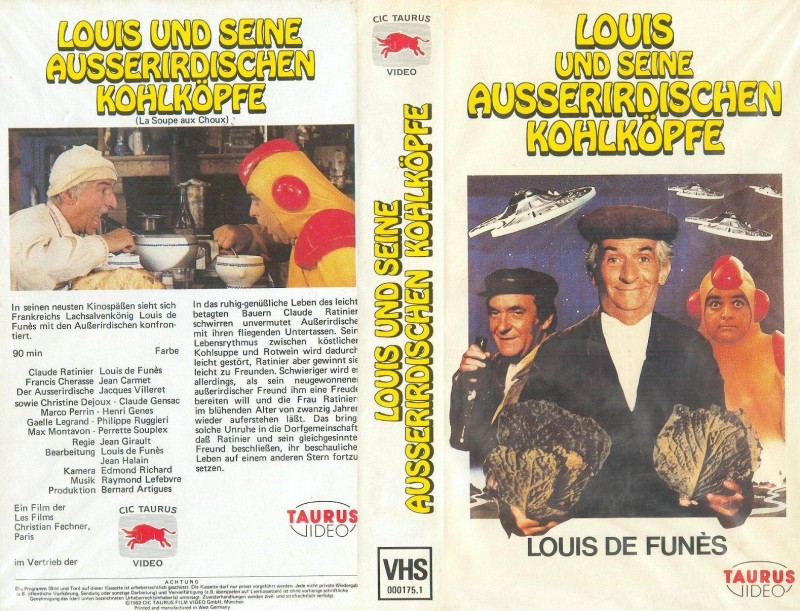 Louis Und Seine Ausserirdischen Kohlkopfe Louis De Funes Filmundo De