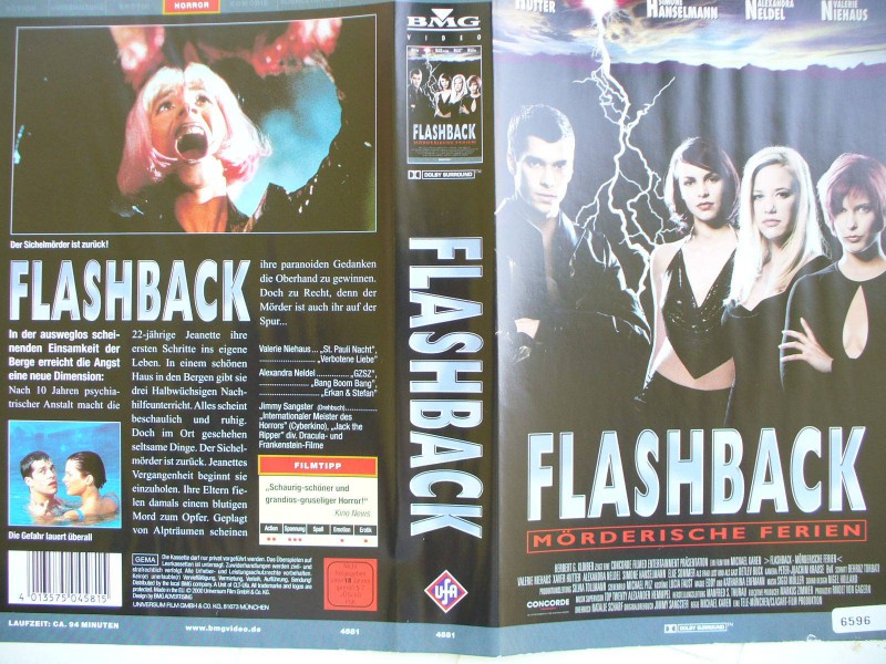 Flashback - Mörderische Ferien ...  VHS ...  FSK 18 