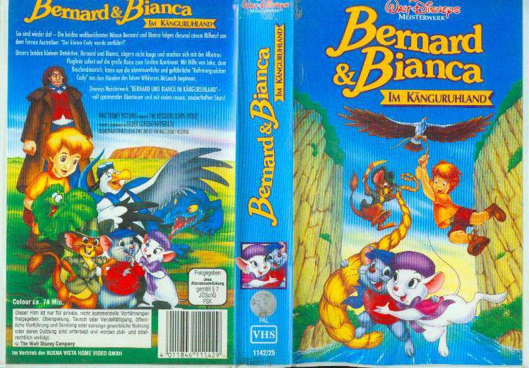 Bernhard Und Bianca Im Känguruhland