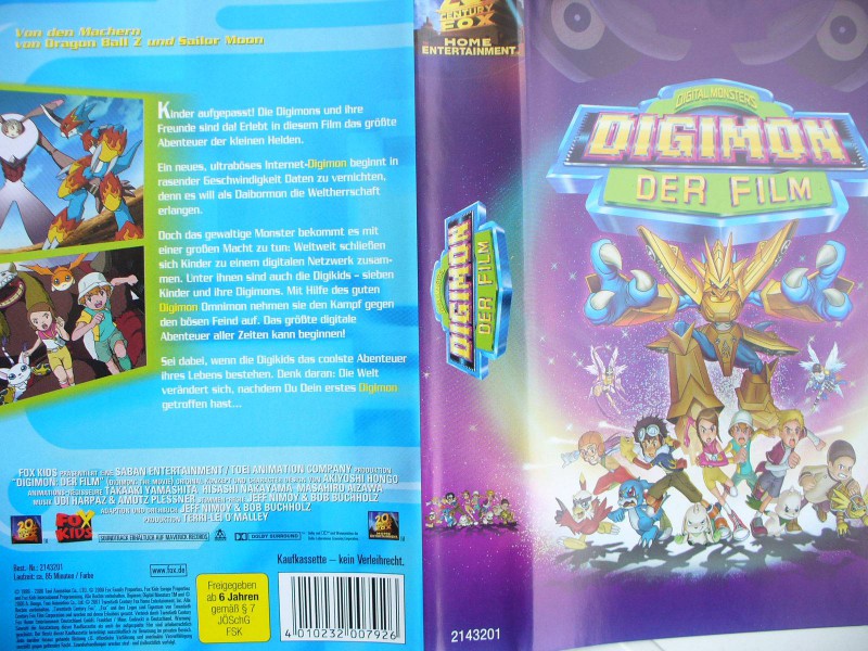 Digimon - Der Film ... VHS 