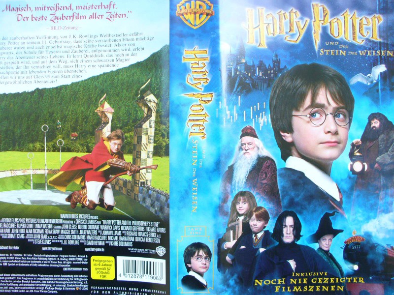 Harry Potter und der Stein der Weisen ... VHS 