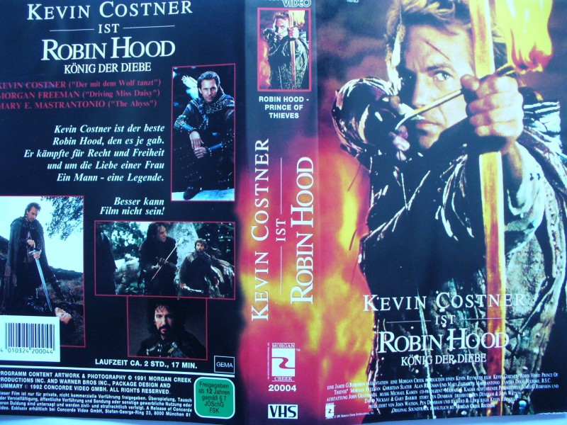 Robin Hood König der Diebe Kevin Costner VHS kaufen Filmundo.de