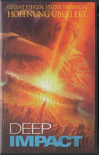 Deep Impact PAL Dreamworks VHS (#16) 
