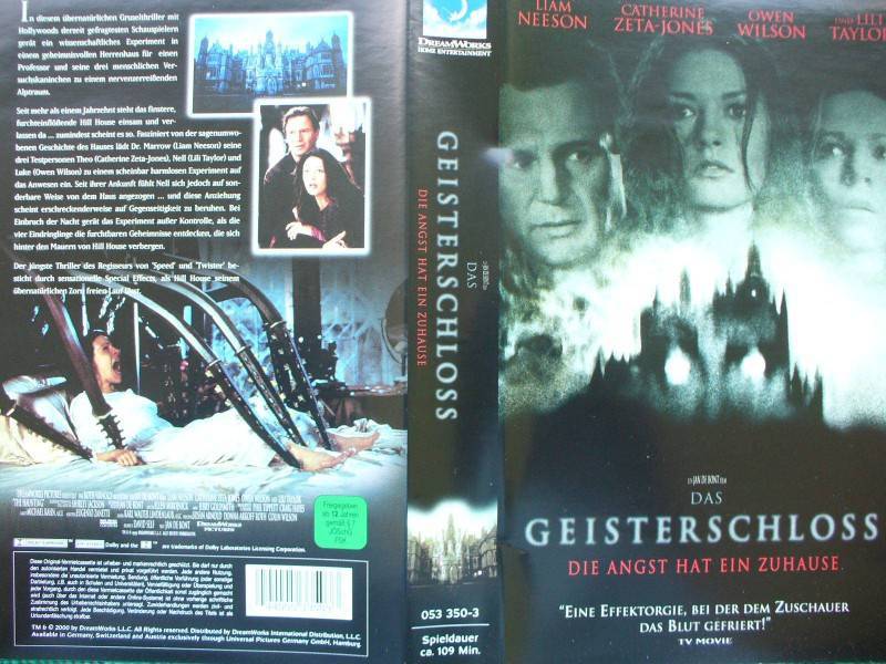 Das Geisterschloss ... Liam Neeson ... Horror - VHS 