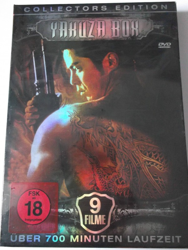 Yakuza Box 9 Filme - Mafia Japan, Gangster, Drop of Blood 
