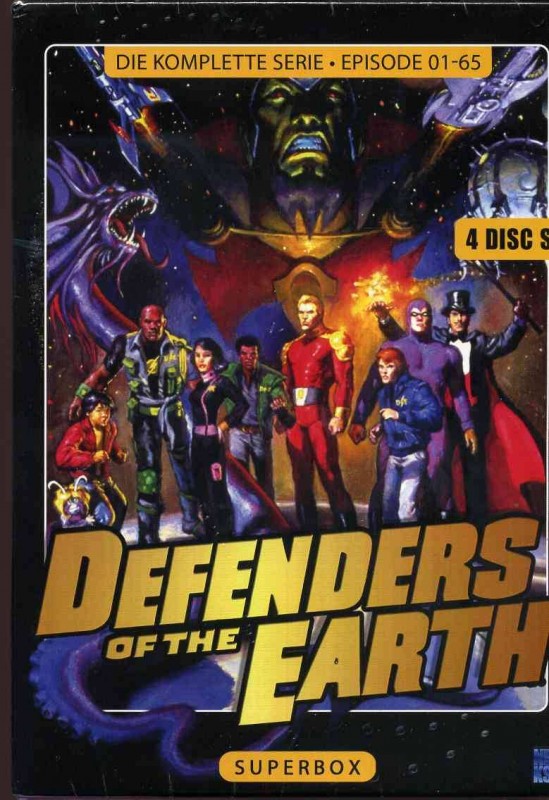 Defenders Of The Earth - Superbox - Episode 1 - 65 Komplett 