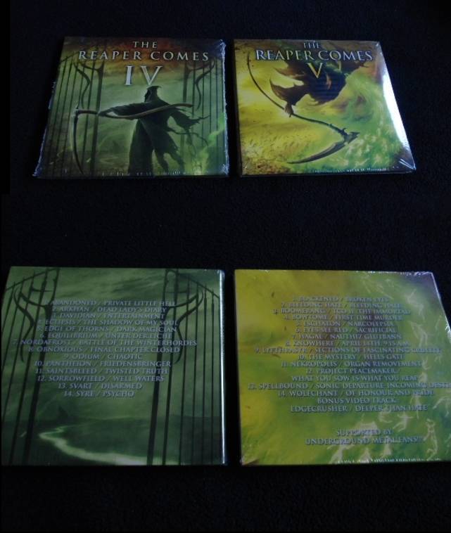 彡V.A. The Reaper comes Vol. 4+5 (Nordafrost) 2CD/OVP 