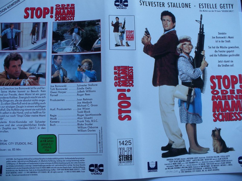Stop ! Oder meine Mami schiesst Sylvester Stallone VHS kaufen Filmundo.de