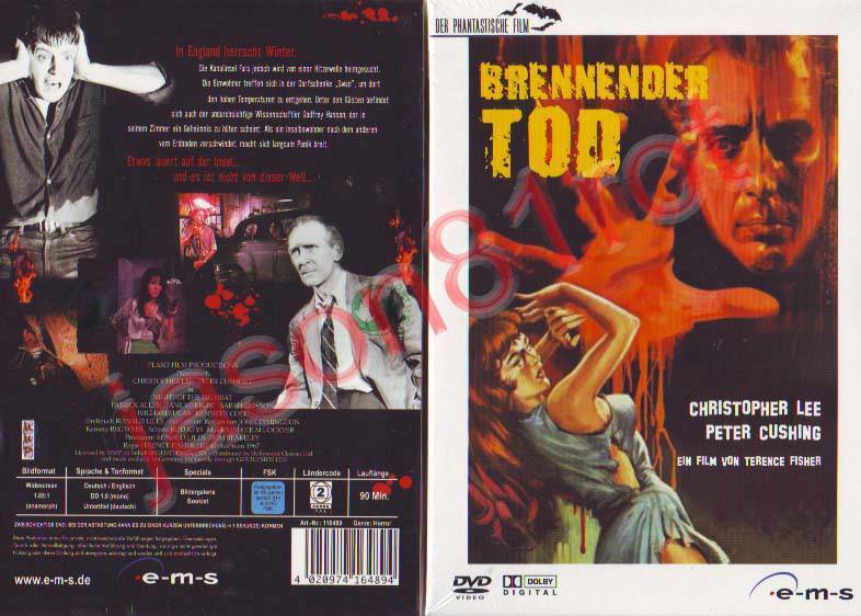 Brennender Tod / C. Lee P. Cushing / DVD NEU OVP uncut 
