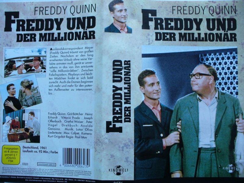 Freddy und der Millionär Freddy Quinn,