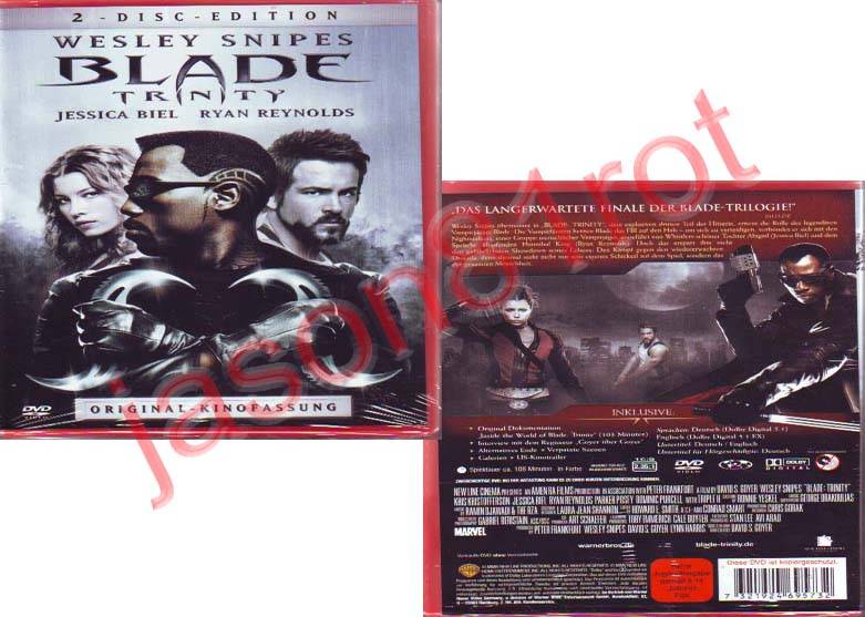 Blade - Trinity - Original Kinofassung / 2 DVD NEU OVP uncut 