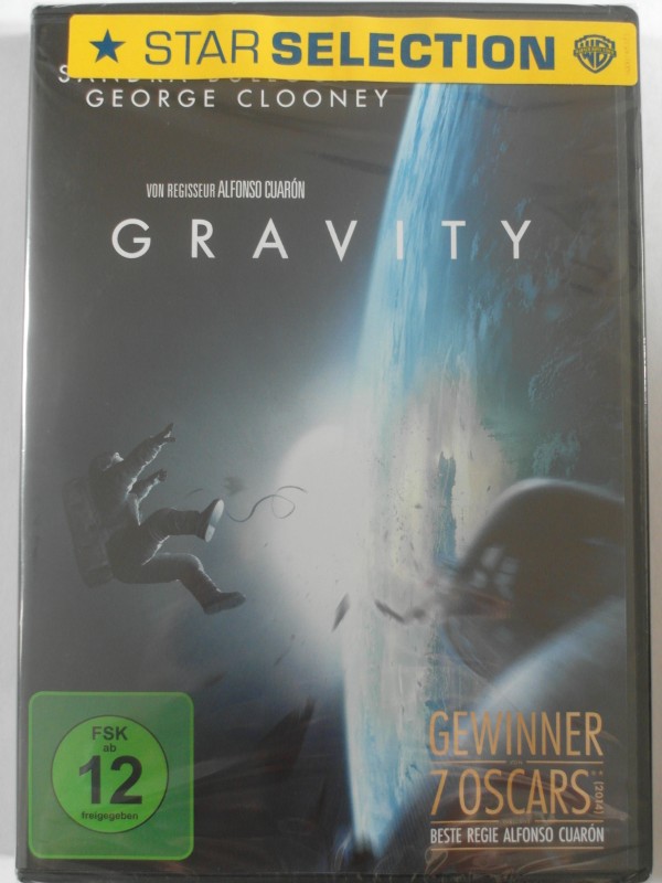 Gravity - Sandra Bullock, George Clooney - Shuttle Weltall 