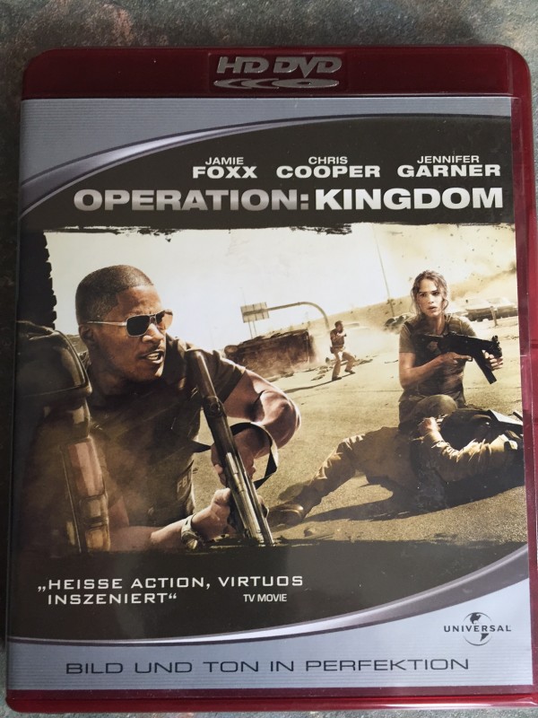 HD-DVD OPERATION: KINGDOM Jamie Foxx  -neuwertig- 