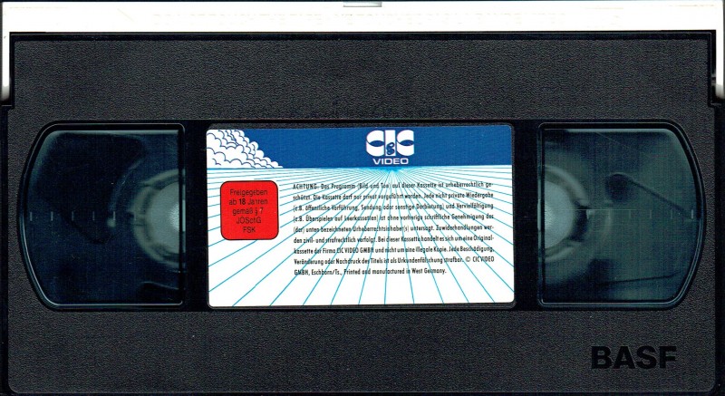 (VHS) Das Kindermädchen - uncut Version - CIC/Universal 