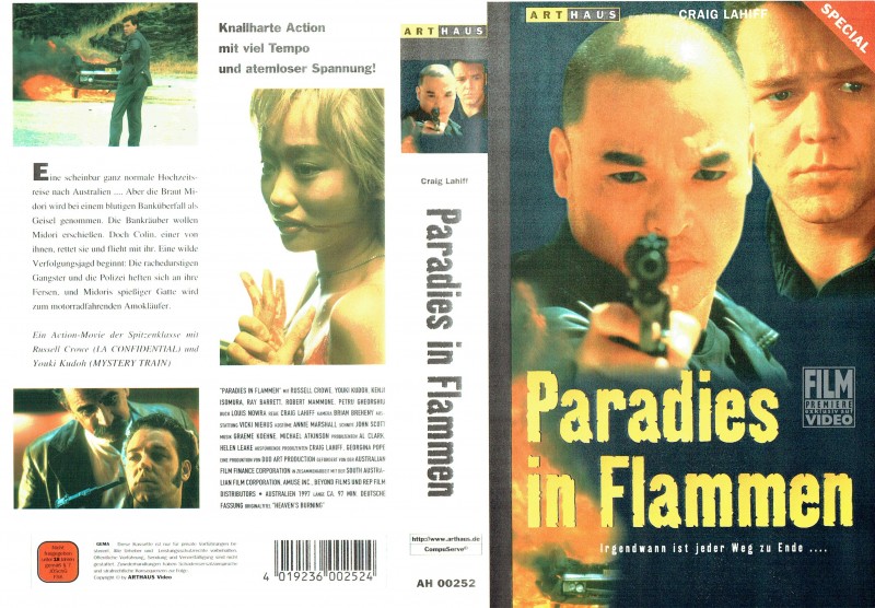 (VHS) Paradies in Flammen - Russell Crowe - ungekürzt 