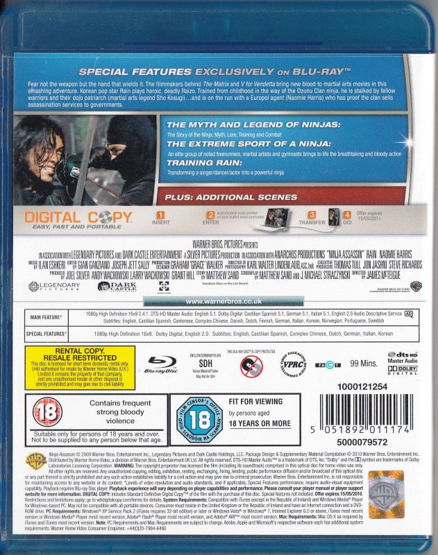 Download Film Ninja Assassin Subtitle Indonesia - Download Gratis