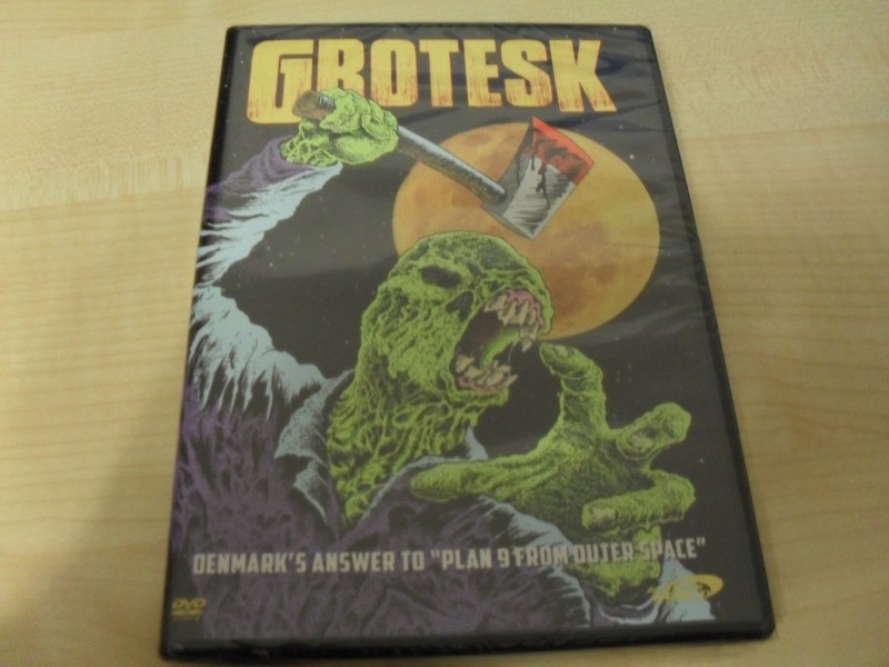 Grotesk UNCUT DVD Dänemark Import Splattergranate 