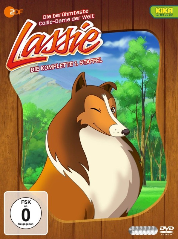 Lassie Serie Box Zeichentrick Anime 6 Dvds Deutsch Ovp