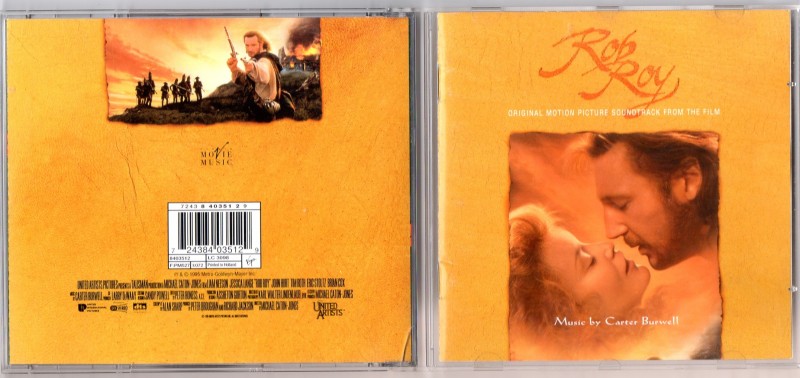 Rob Roy + Soundtrack CD 