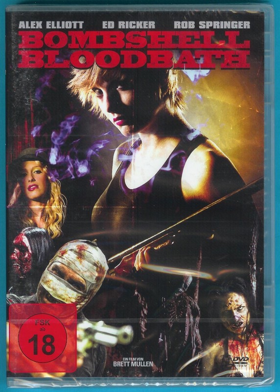 Bombshell Bloodbath DVD Ed Ricker, Alex Elliott NEU/OVP 