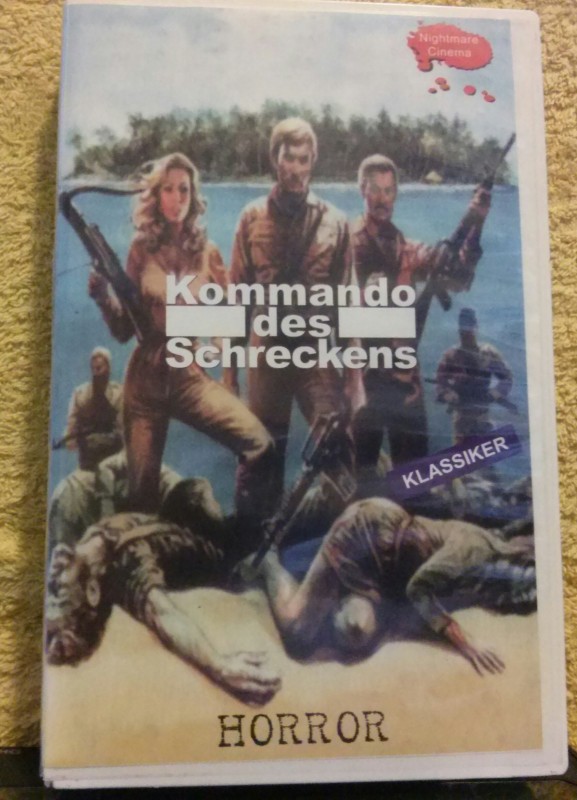 Kommando Des Schreckens Aka Insel Der Verdammten Vhs Uncut Filmundo De