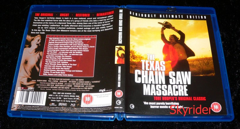 Texas Chainsaw Massacre Blu-ray - Seriously Ultimate Edition 