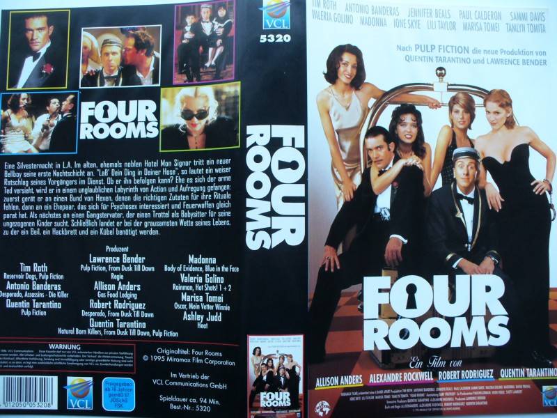 Four Rooms Tim Roth Antonio Banderas Vhs Kaufen Filmundo