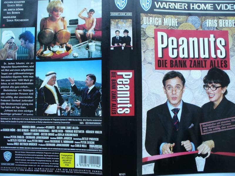 Peanuts Die Bank Zahlt Alles Iris Berben Vhs Kaufen
