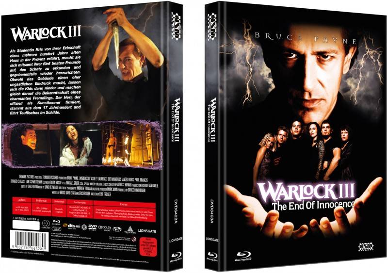 Warlock 3 - Mediabook A (Blu Ray+DVD) NSM NEU 