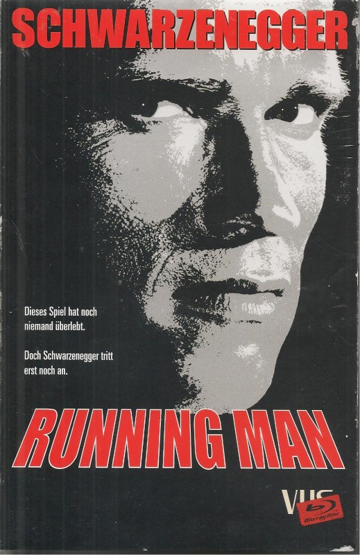 Running Man - 2-Disc VHS-Edition (2x Blu Ray) NEU/OVP 