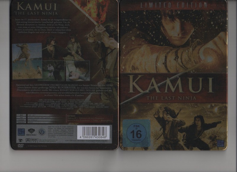 KAMUI - THE LAST NINJA - LIMITED EDITION METAL BOX - DVD 