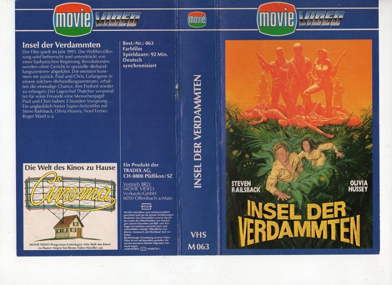 Insel Der Verdammten Movie Video Kl Cover Vhs Kaufen Filmundo