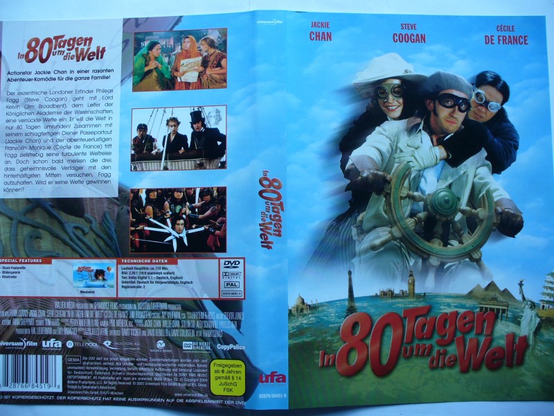 Le Tour Du Monde En 80 Jours Jackie Chan In 80 Tagen um die Welt Jackie Chan DVD kaufen | Filmundo