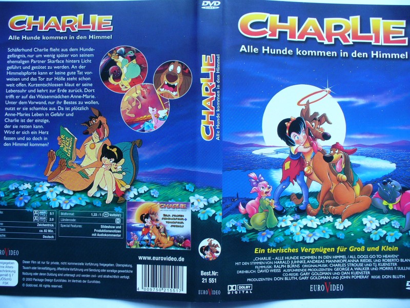 Charlie Alle Hunde Kommen In Den Himmel Dvd Kaufen Filmundo