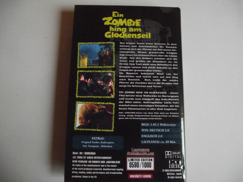 Ein Zombie Hing Am Glockenseil Uncut