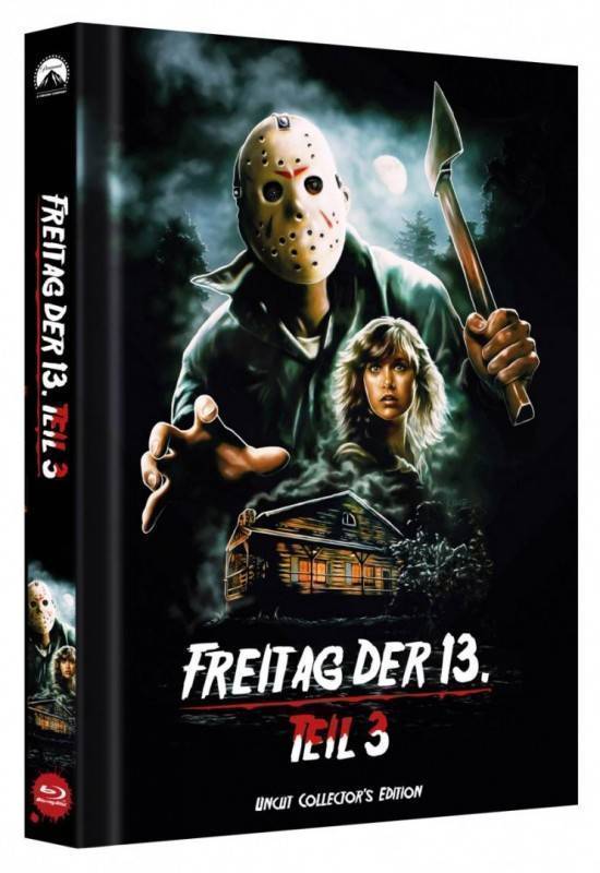 Freitag der 13. Teil 3 Und wieder ist... Mediabook D 333 Ovp kaufen Filmundo.de