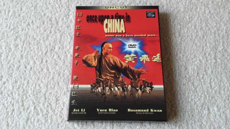 Once upon a time in China uncut 2 DVD Box 