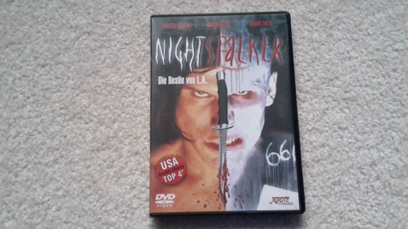 Night stalker uncut DVD Danny Trejo 