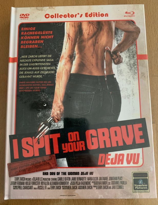 I Spit On Your Grave Deja Vu Mediabook Cover C 148 555 Neu Kaufen Filmundo