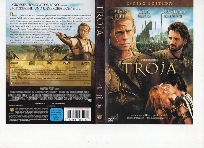 Troja Brad Pitt 2 Disc Edition Wb Dvd Kaufen Filmundo