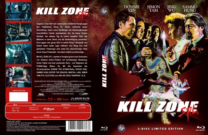 Kill Zone SPL Blu-ray (DigiBook) (Germany)