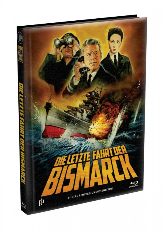Die letzte Fahrt der Bismarck - Blu-ray Mediabook [wattiert] 